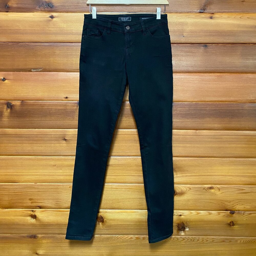 GUESS Women's Brittney Skinny Jeans Black - Size 26